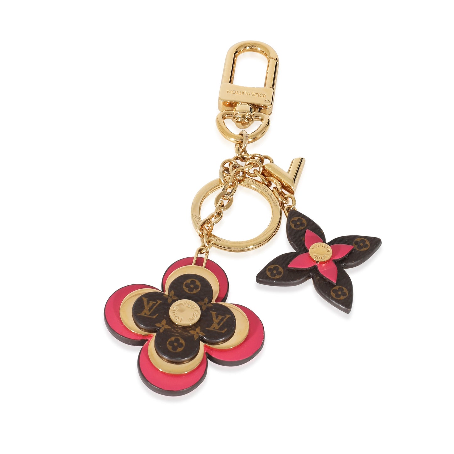 Louis Vuitton Metal Canvas Blooming Flowers Bag CharmÂ