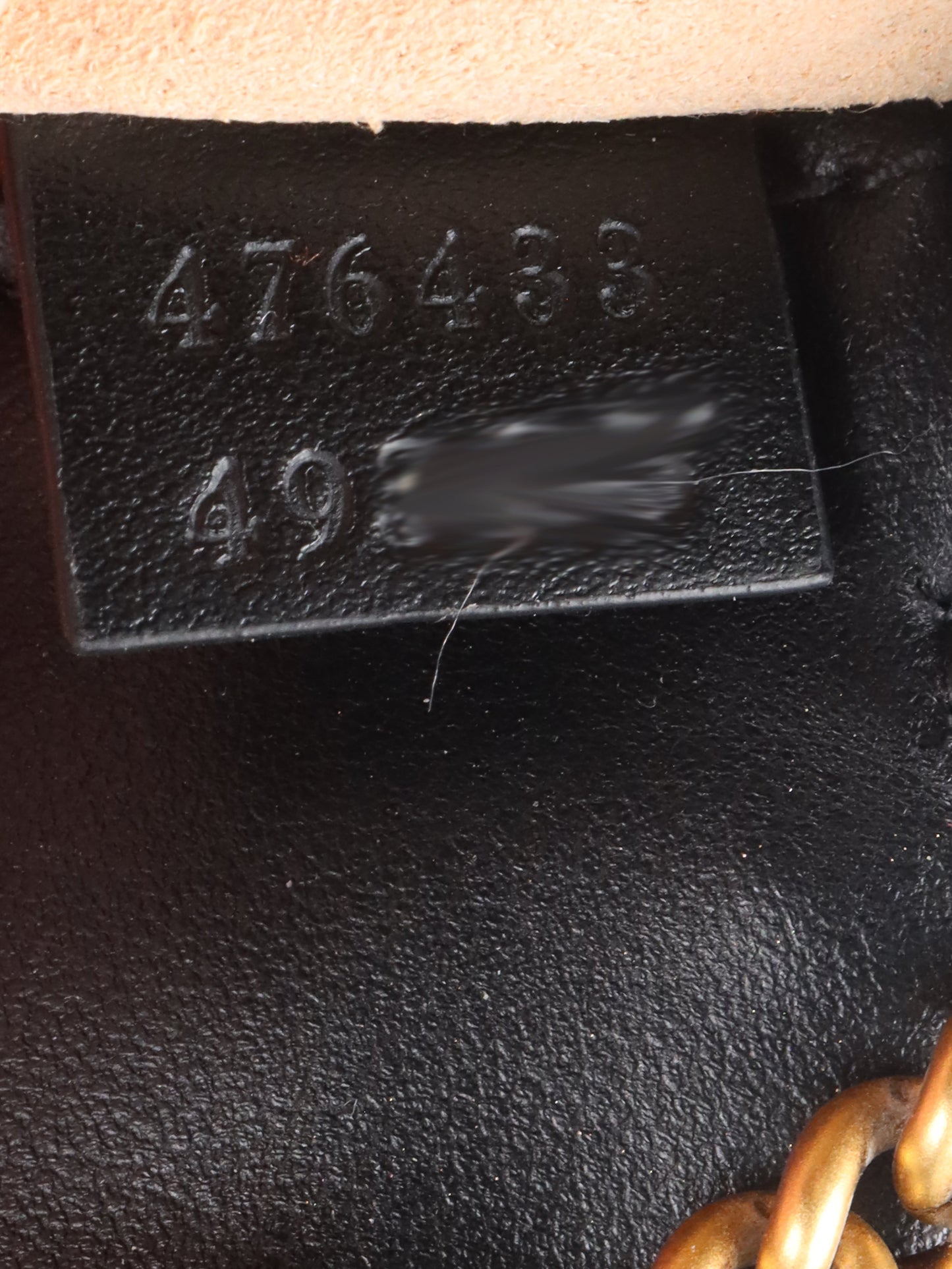 Gucci Black Super Mini Marmont Bag.