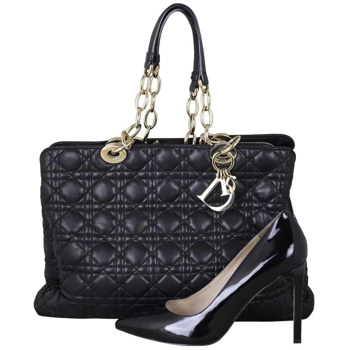 Dior Lady Dior Shopping Tote