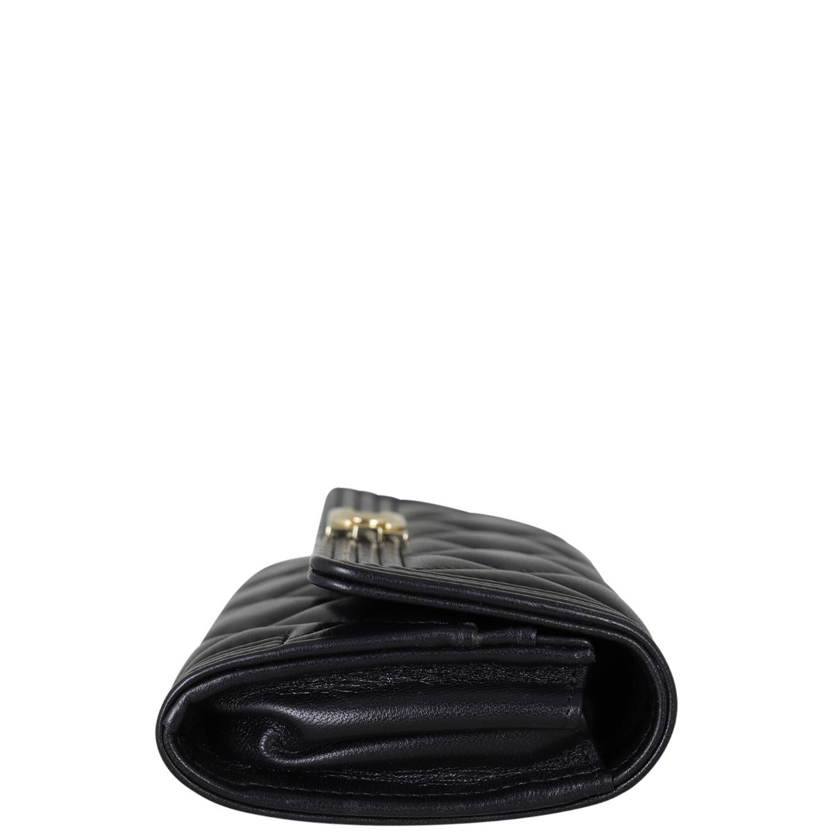 Chanel Boy Compact Wallet | Black