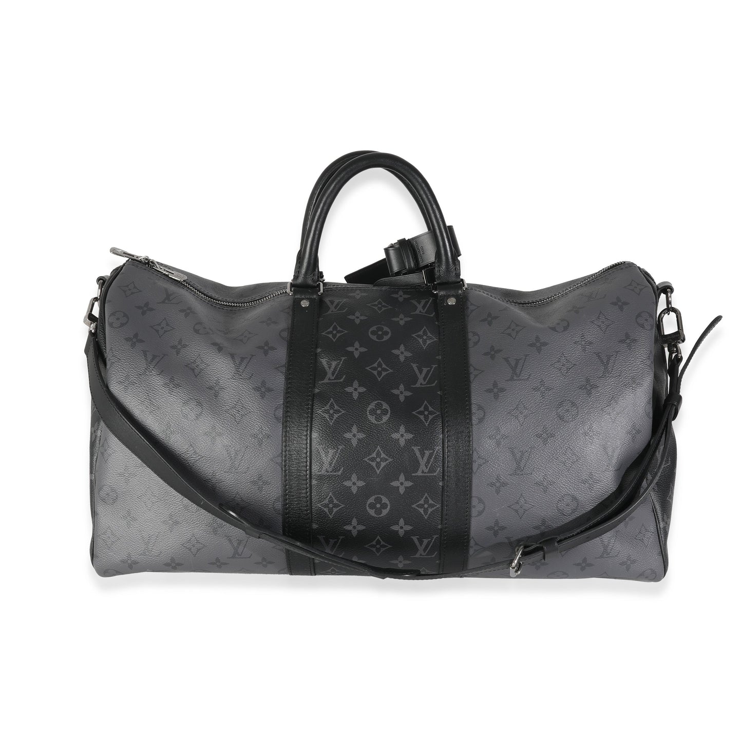 Louis Vuitton Reverse Monogram Eclipse Canvas Keepall Bandouliere 50