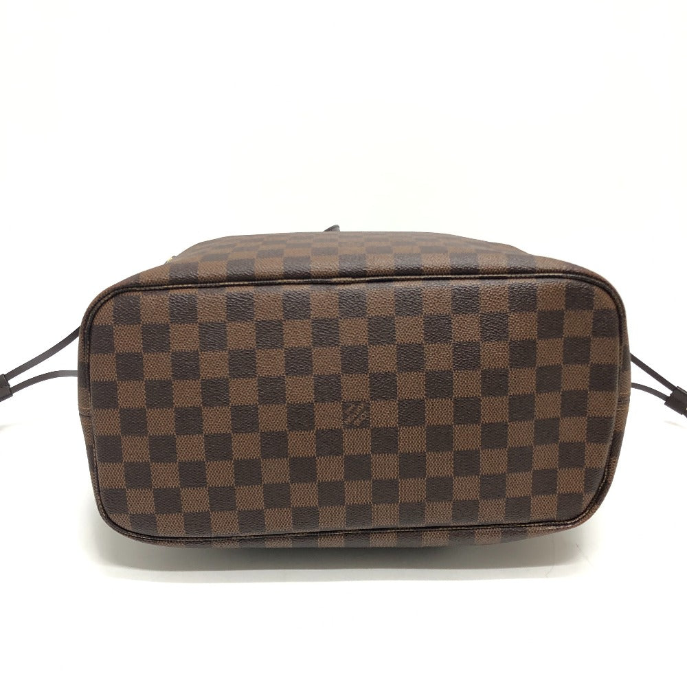 LOUIS VUITTON Tote Bag ï¼®41358 Damier canvas Brown Neverfull MM