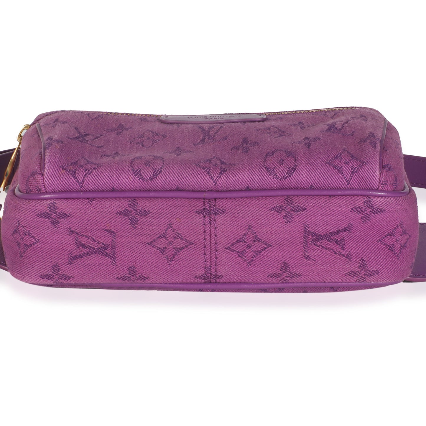 Louis Vuitton Purple Monogram Denim Outdoor Bumbag