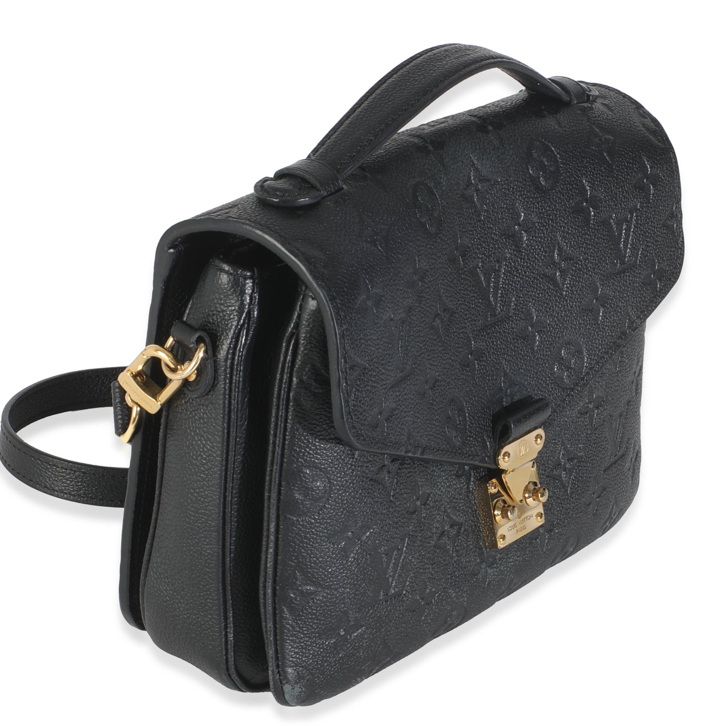 Louis Vuitton Black Empreinte Pochette Metis