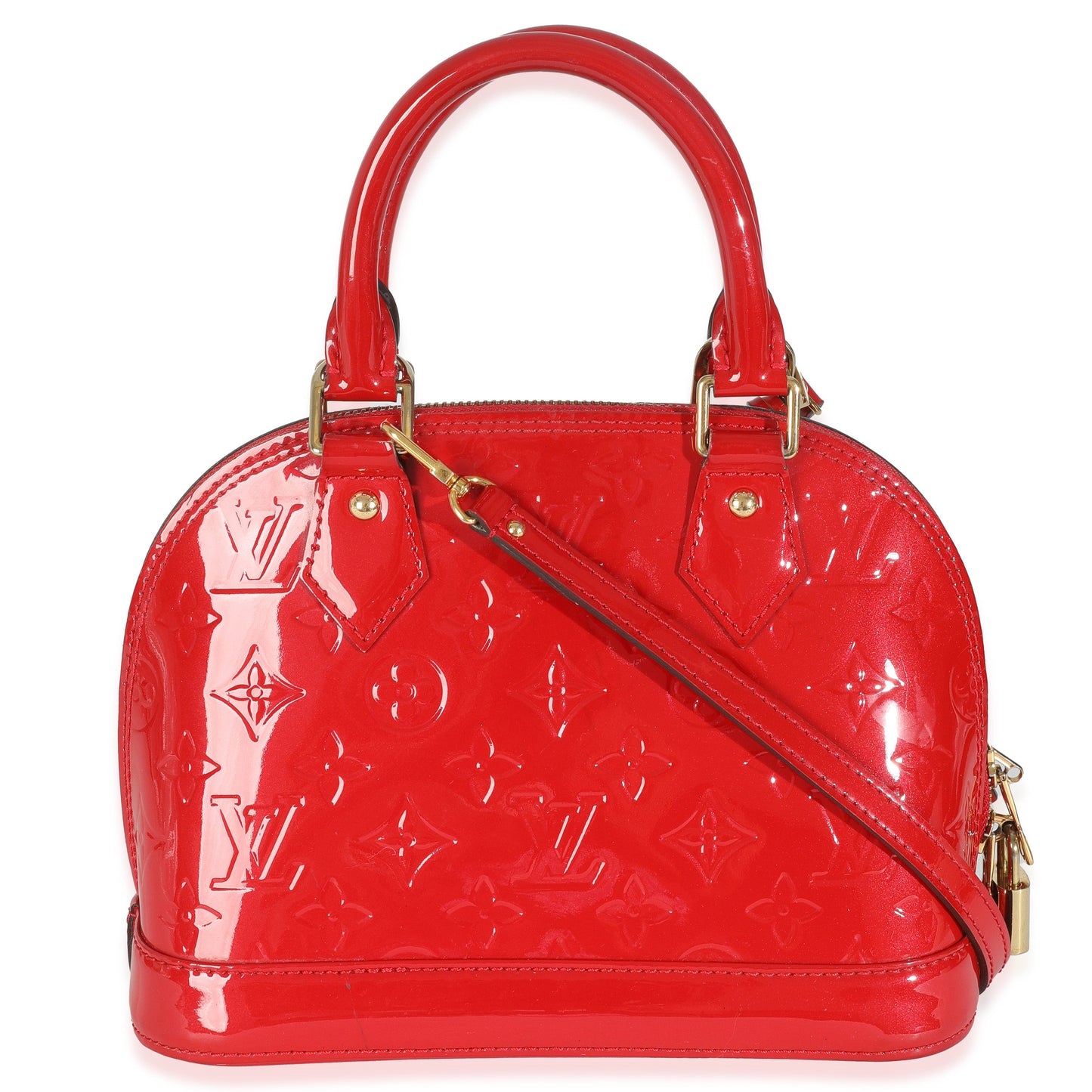 Louis Vuitton Rose Indien Monogram Vernis Alma BB