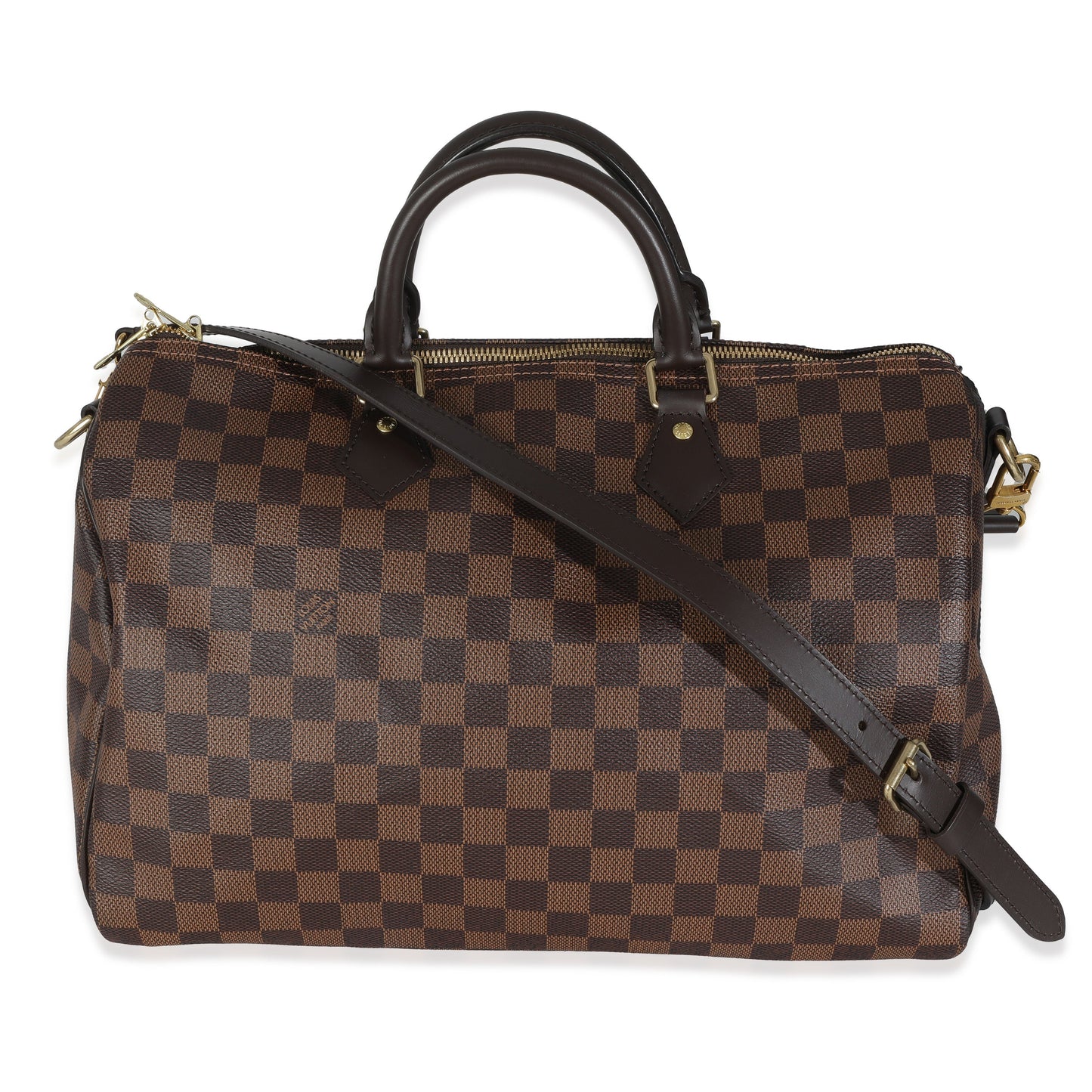Louis Vuitton Damier Ebene Canvas Speedy Bandouliere 35