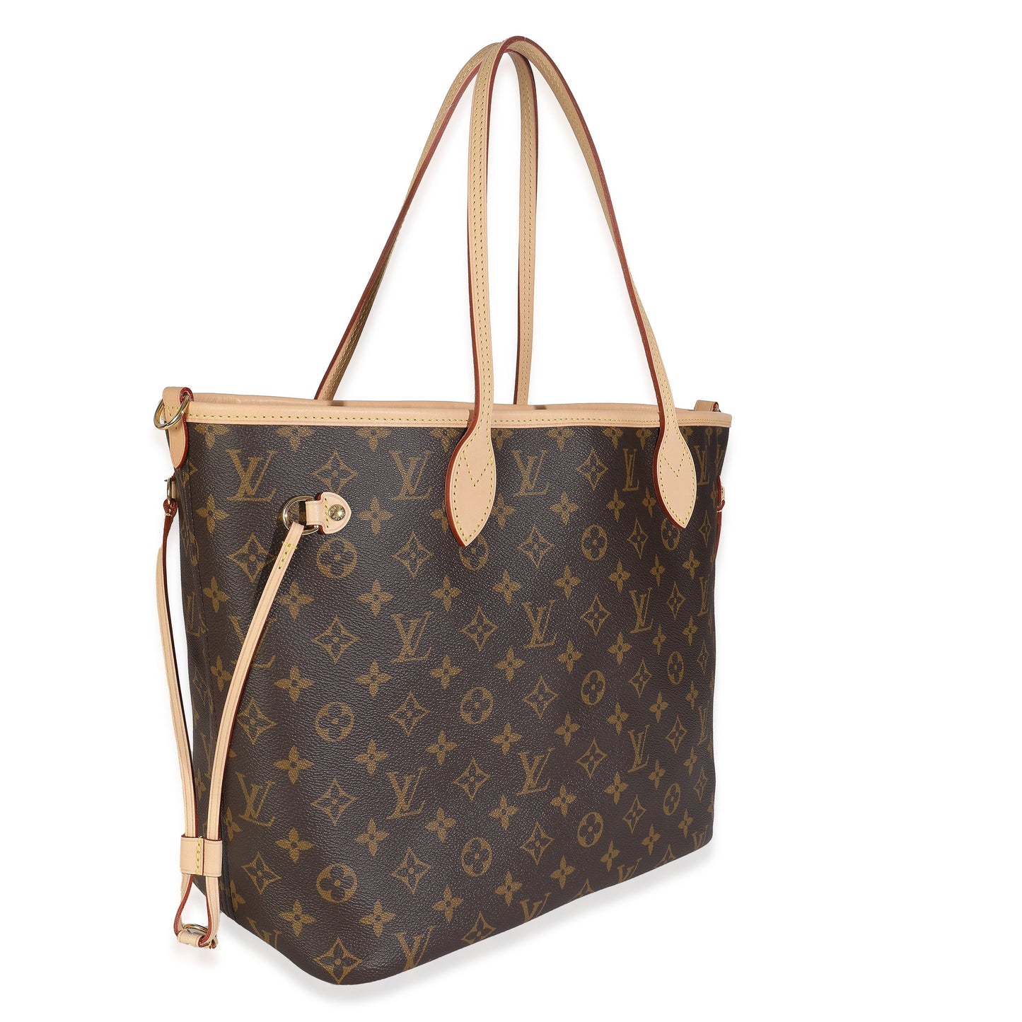 Louis Vuitton Jaune Safran Neverfull Bandouliere Inside Out MM