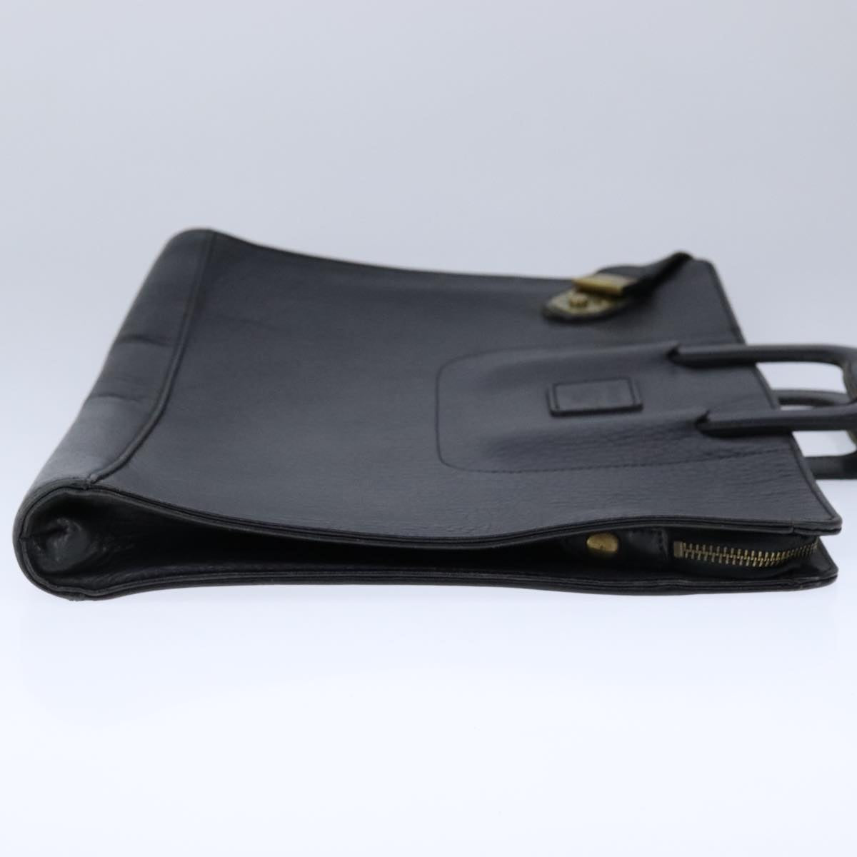 Burberry Black Leather Briefcase Bag ( )