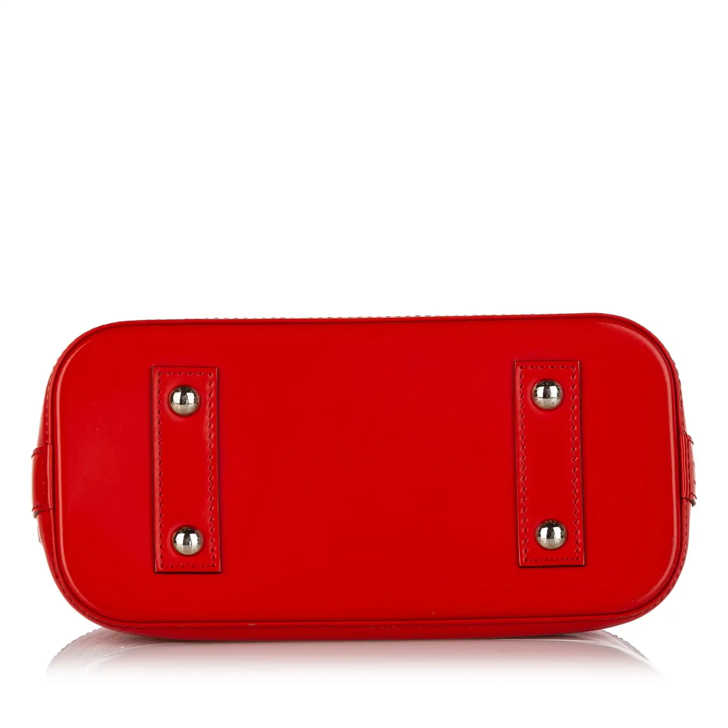 Louis Vuitton Alma BB Red Epi Handbag