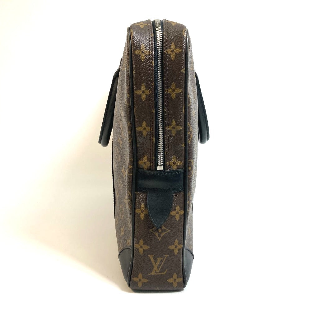 LOUIS VUITTON Briefcase Monogram canvas Brown Monogram Macasa Port Documan Voyajaj mens