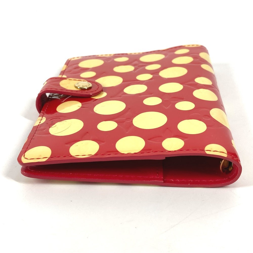 LOUIS VUITTON Notebook cover M91518 Amuro Mouton Merino By color Monogram Vernis Yayoi Kusama collaboration Agenda PM Women