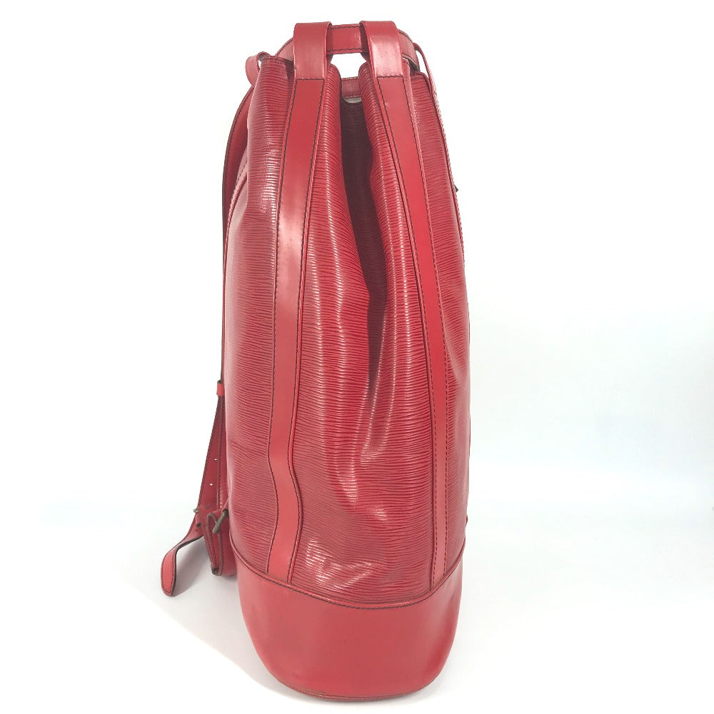 LOUIS VUITTON Shoulder Bag M43087 Epi Leather Red Epi RandonneeGM Women