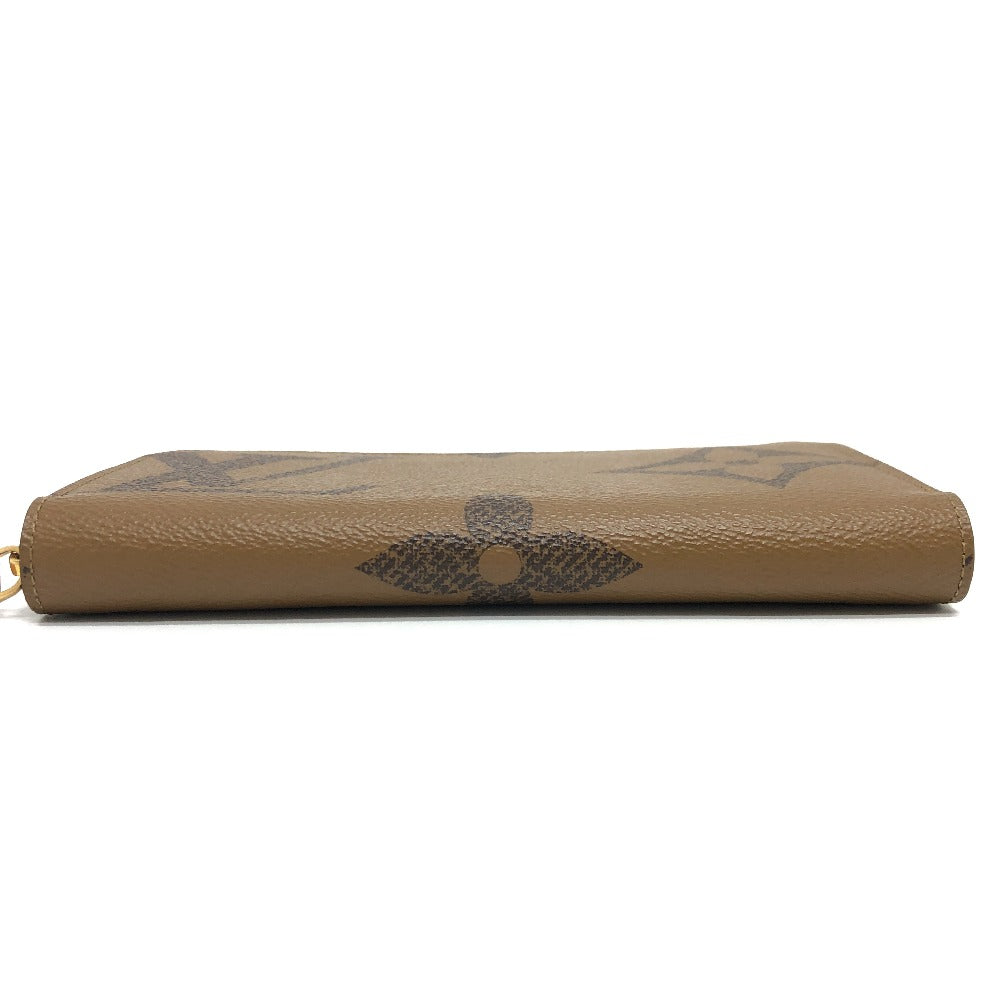 LOUIS VUITTON Long Wallet Purse âl67687 Monogram reverse canvas Brown Monogram Giant Women