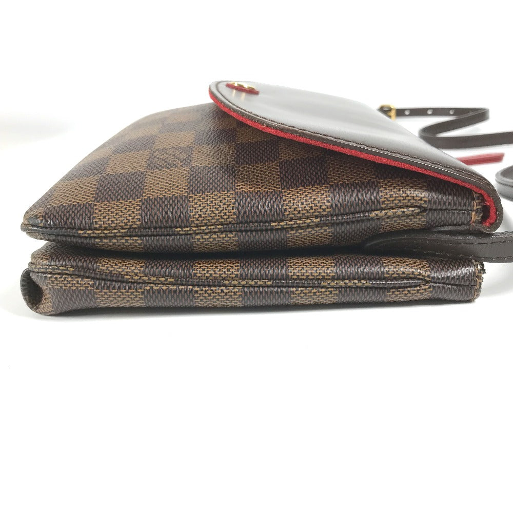 LOUIS VUITTON Shoulder Bag N48259 Damier canvas Brown Damier Twice Women