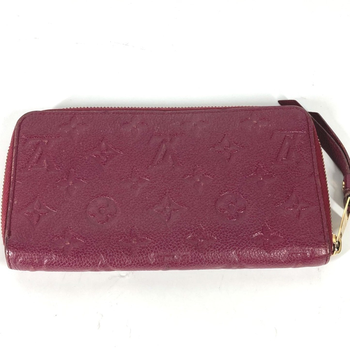 Louis Vuitton Aurore Color Monogram Empreinte Leather Long Bill Wallet (Bi-Fold)