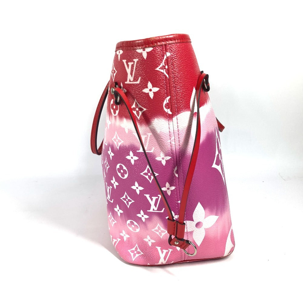 LOUIS VUITTON Tote Bag M45127 Monogram canvas Red Monogram Escal Neverfull MM Women