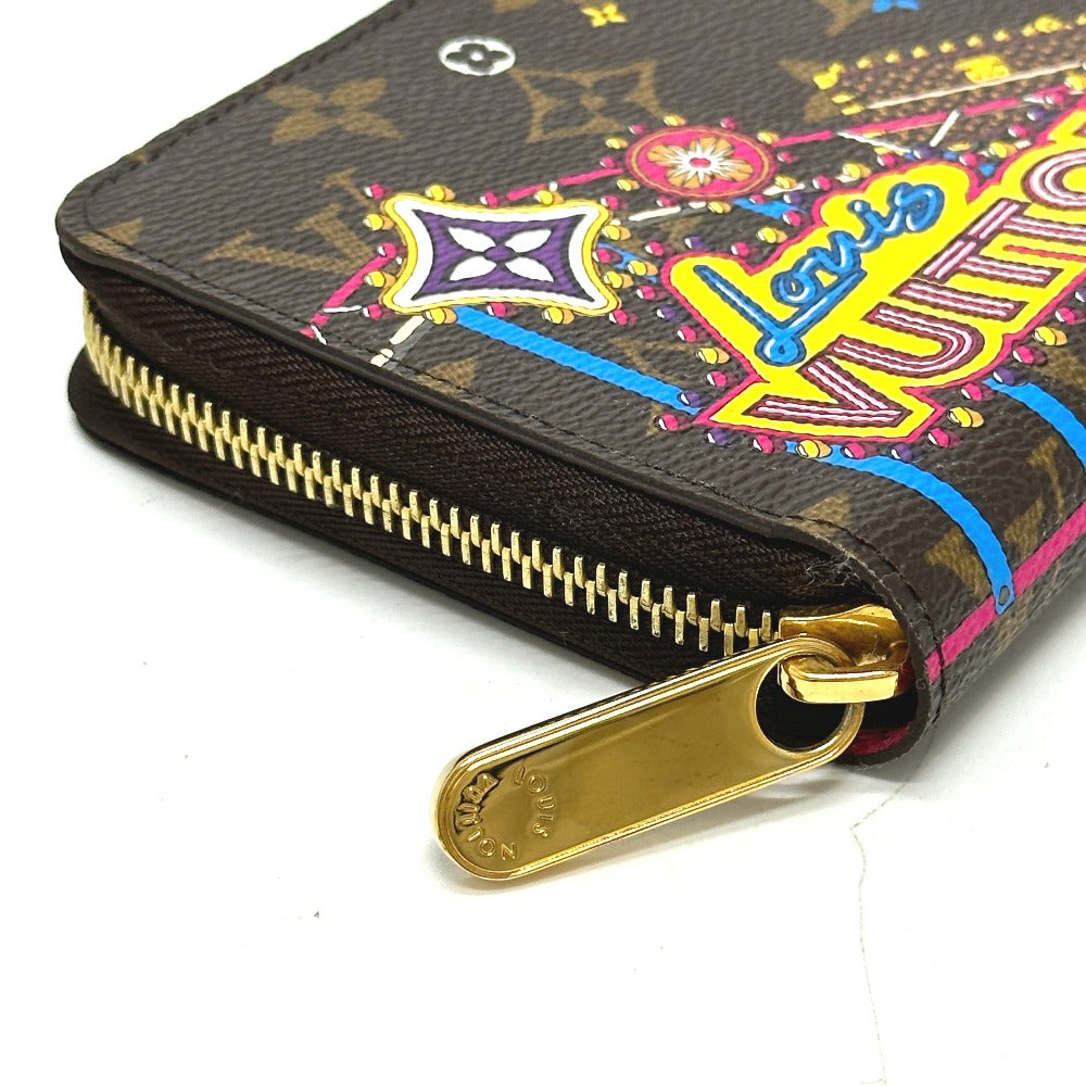 LOUIS VUITTON Long Wallet Purse M69750 Monogram canvas Brown 2020 Monogram Vivienne Amusement Park Zippy wallet Women