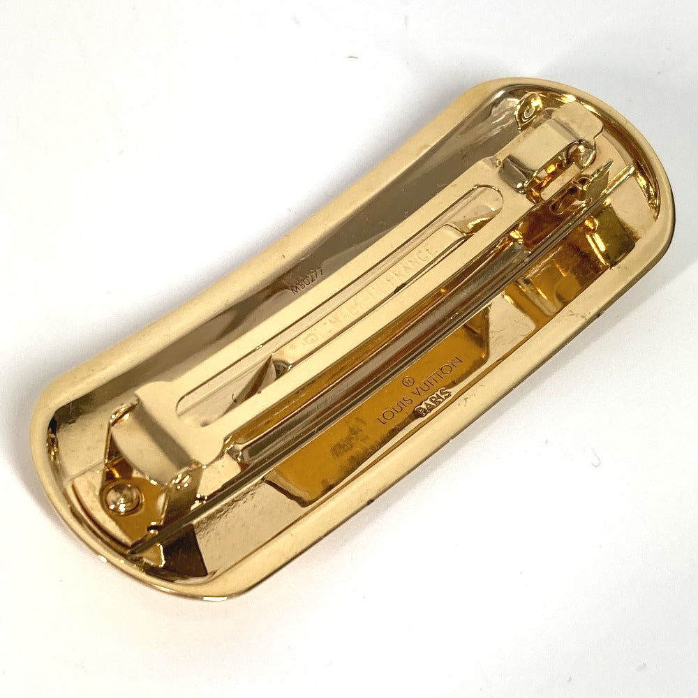 LOUIS VUITTON Valletta M80277 metal gold Monogram Baretta Nanogram Women
