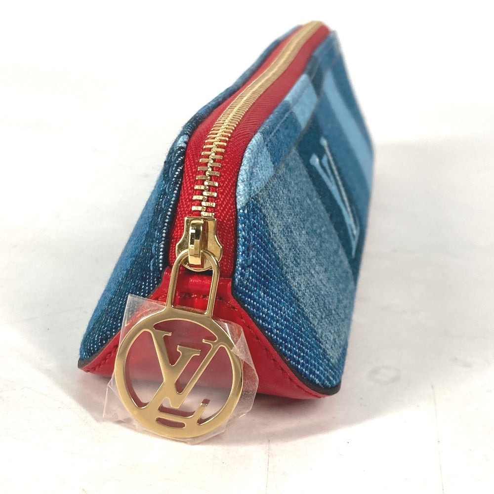 LOUIS VUITTON pencil case GI0444 Monogram denim blue Monogram denim Truth Elizabeth Women
