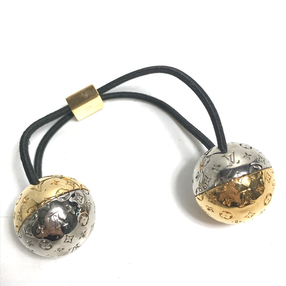 LOUIS VUITTON Hair rubber M80266 metal gold Chou Chou Planet LV Women
