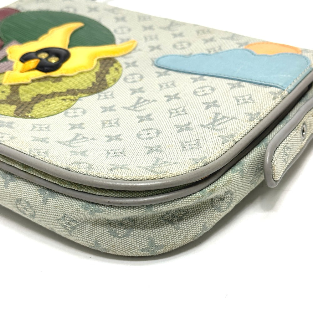 LOUIS VUITTON Shoulder Bag M92279 Monogram mini canvas gray Monogram mini Conte Defé Musette