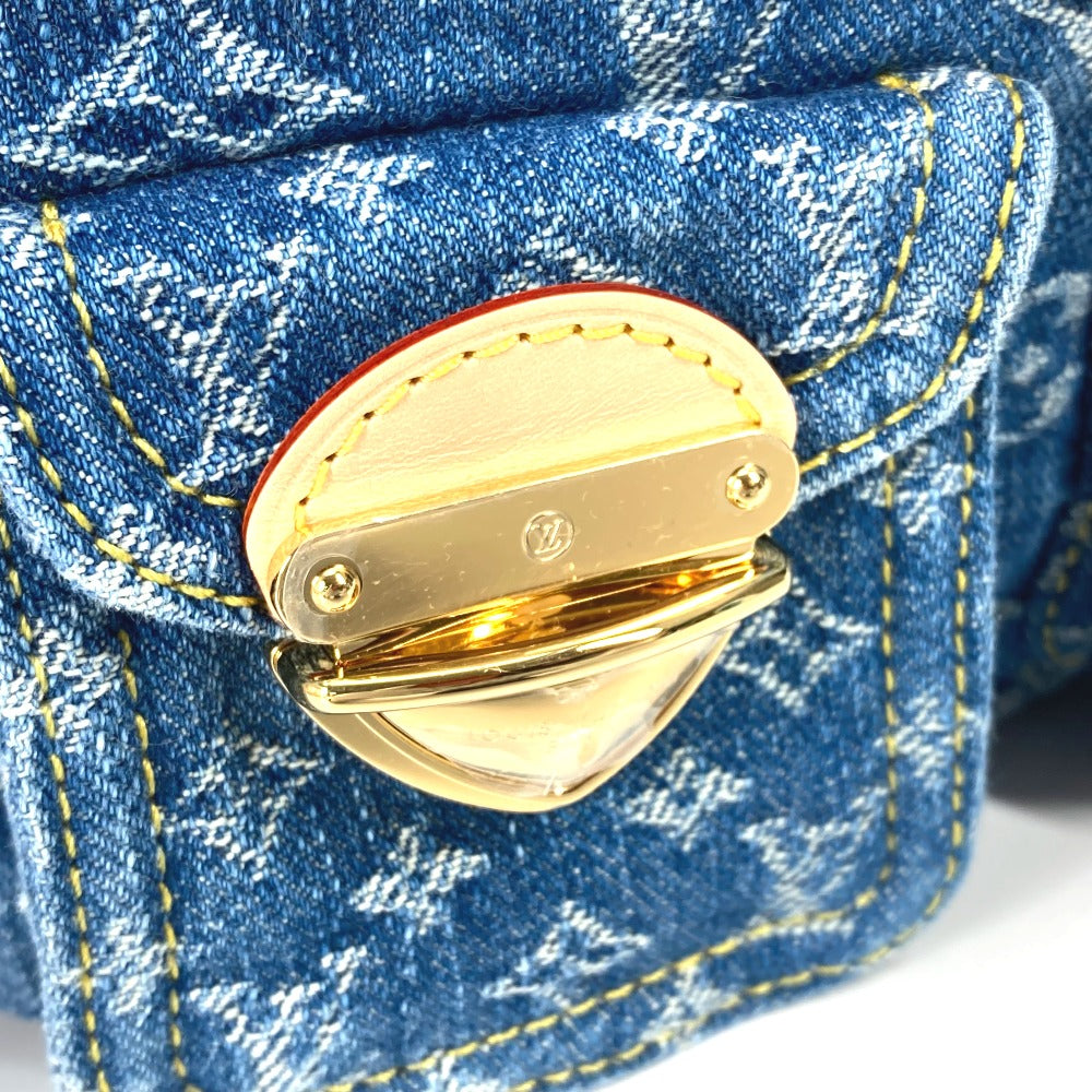 LOUIS VUITTON Backpack M46836 Monogram denim blue New LV Remix Venice