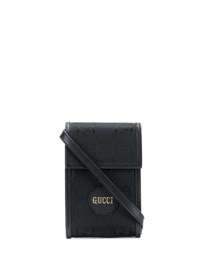 Gucci Nylon Leather Mini Shoulder Bag