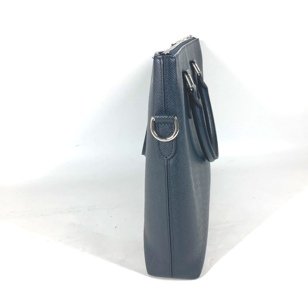 LOUIS VUITTON Business bag M33417�@ Taiga Leather Navy Taiga Anton mens