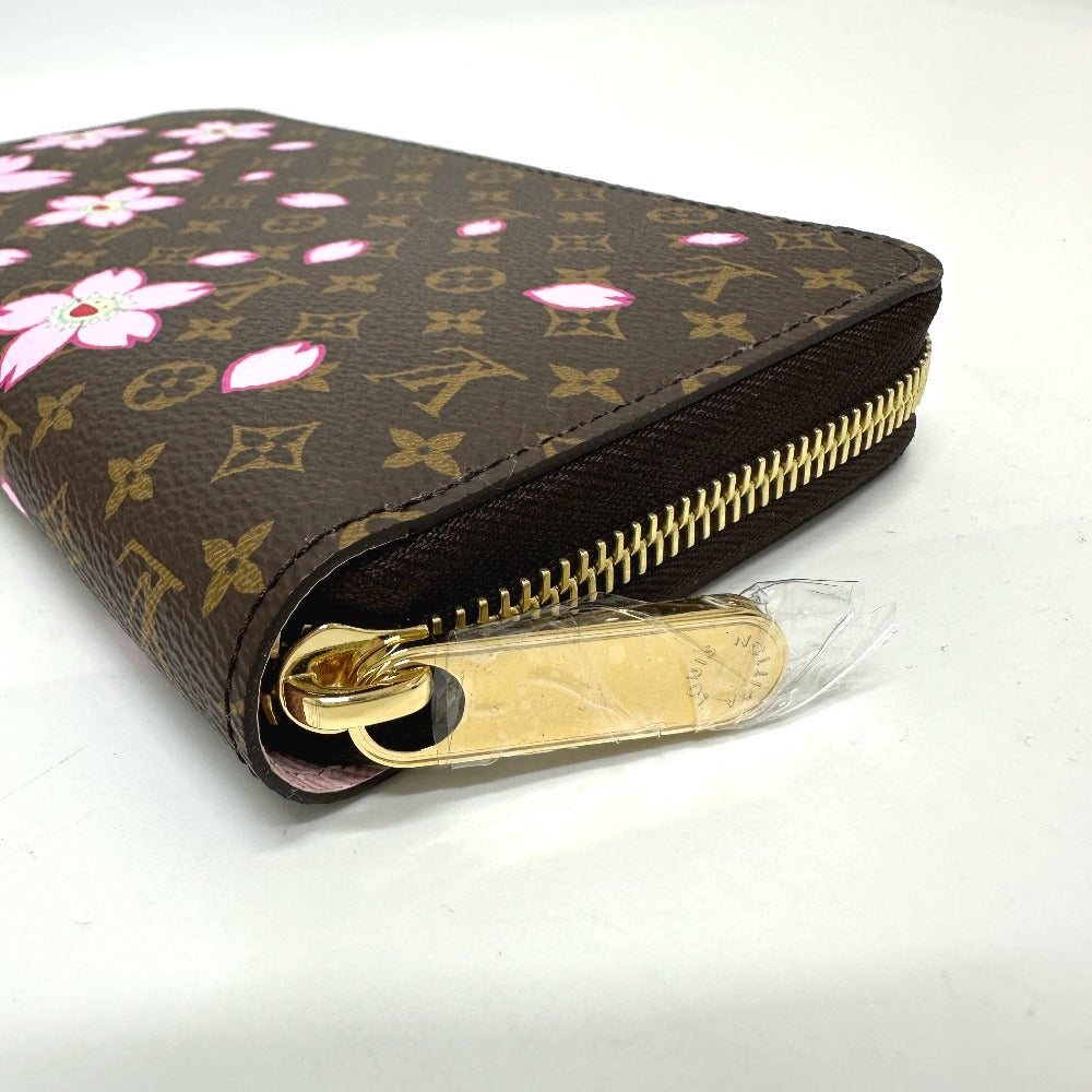 LOUIS VUITTON Long Wallet Purse M13433 Monogram canvas Brown Takashi Murakami LV Ã TM Zippy Wallet