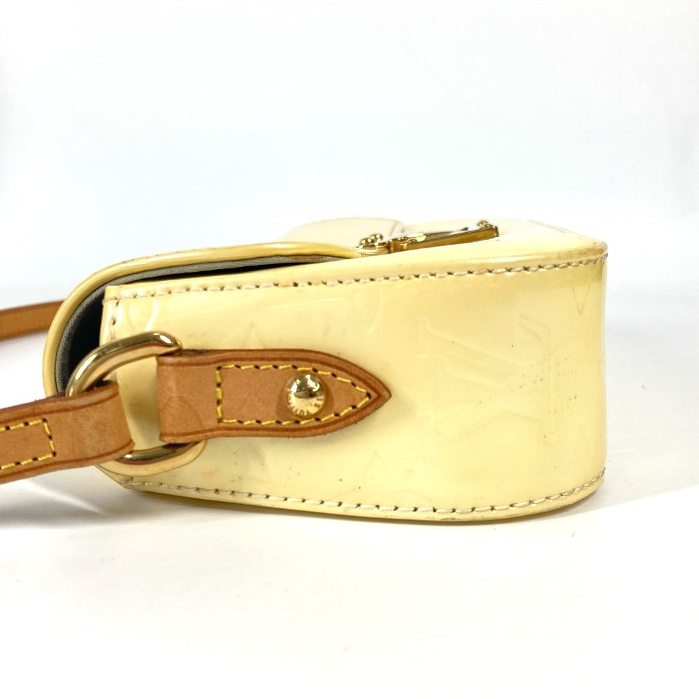 LOUIS VUITTON Shoulder Bag M91507 Monogram Vernis white Monogram Vernis Malibu street Women