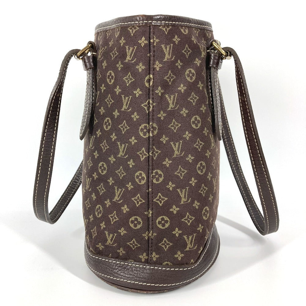 LOUIS VUITTON Shoulder Bag M95226 Monogram mini canvas Brown Monogram mini BucketPM Women