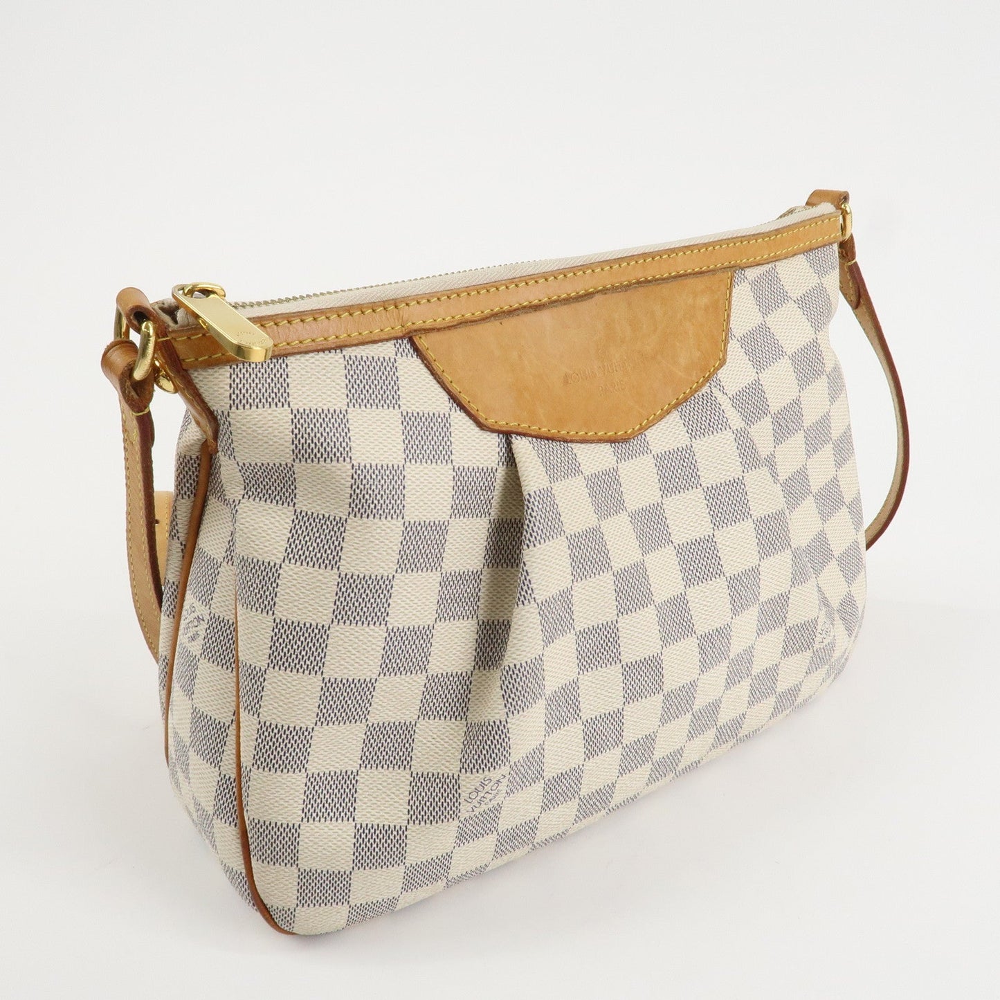 Louis Vuitton Damier Azur Siracusa PM Shoulder Bag M41113