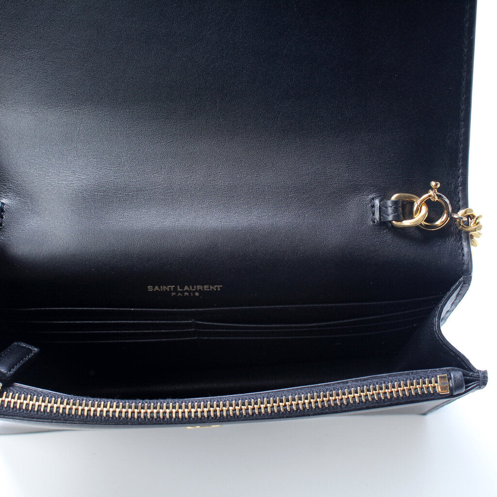 Saint Laurent Kate Tassel Chain Wallet Bag