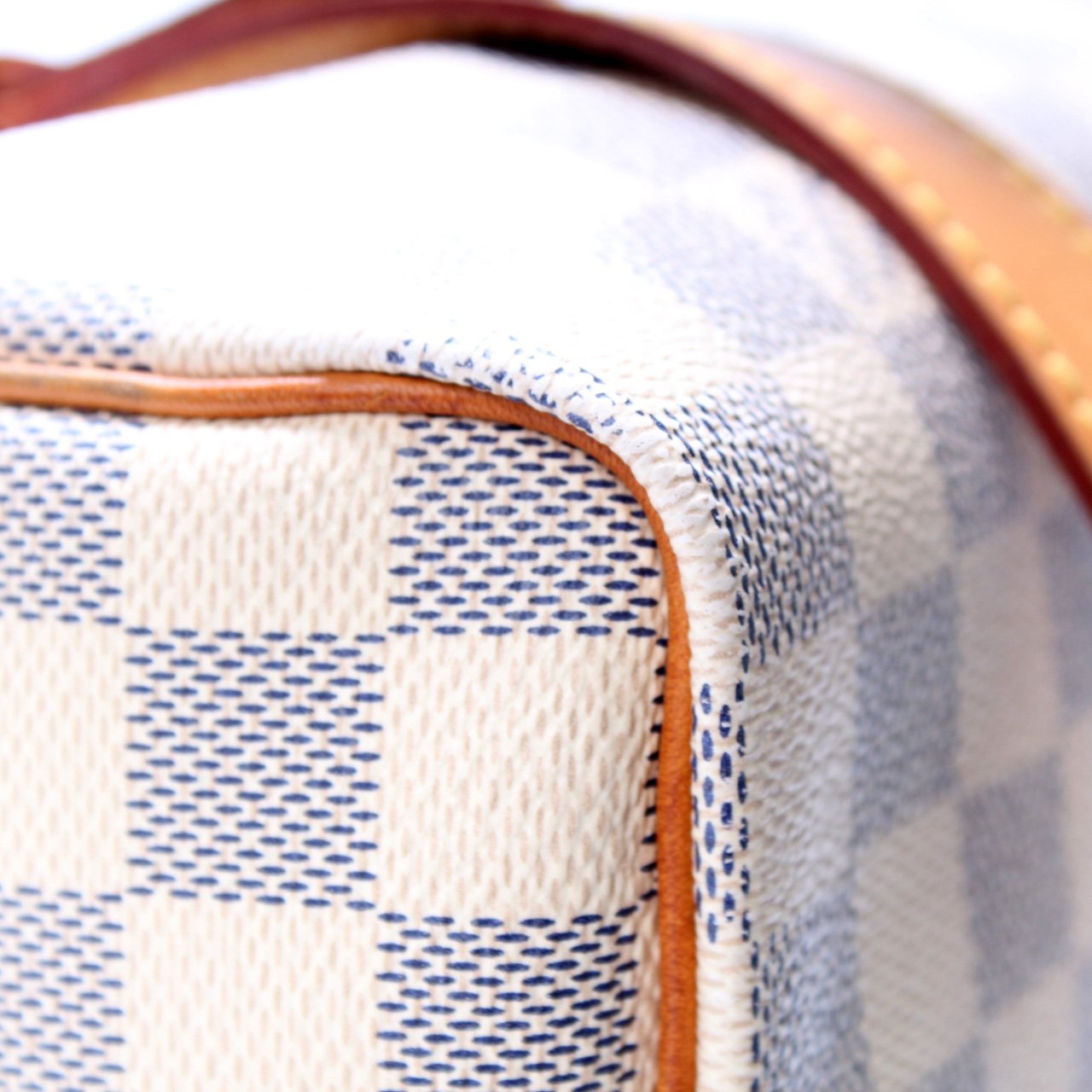 Louis Vuitton Speedy 25 Bandouliere Damier Azur (PL008)