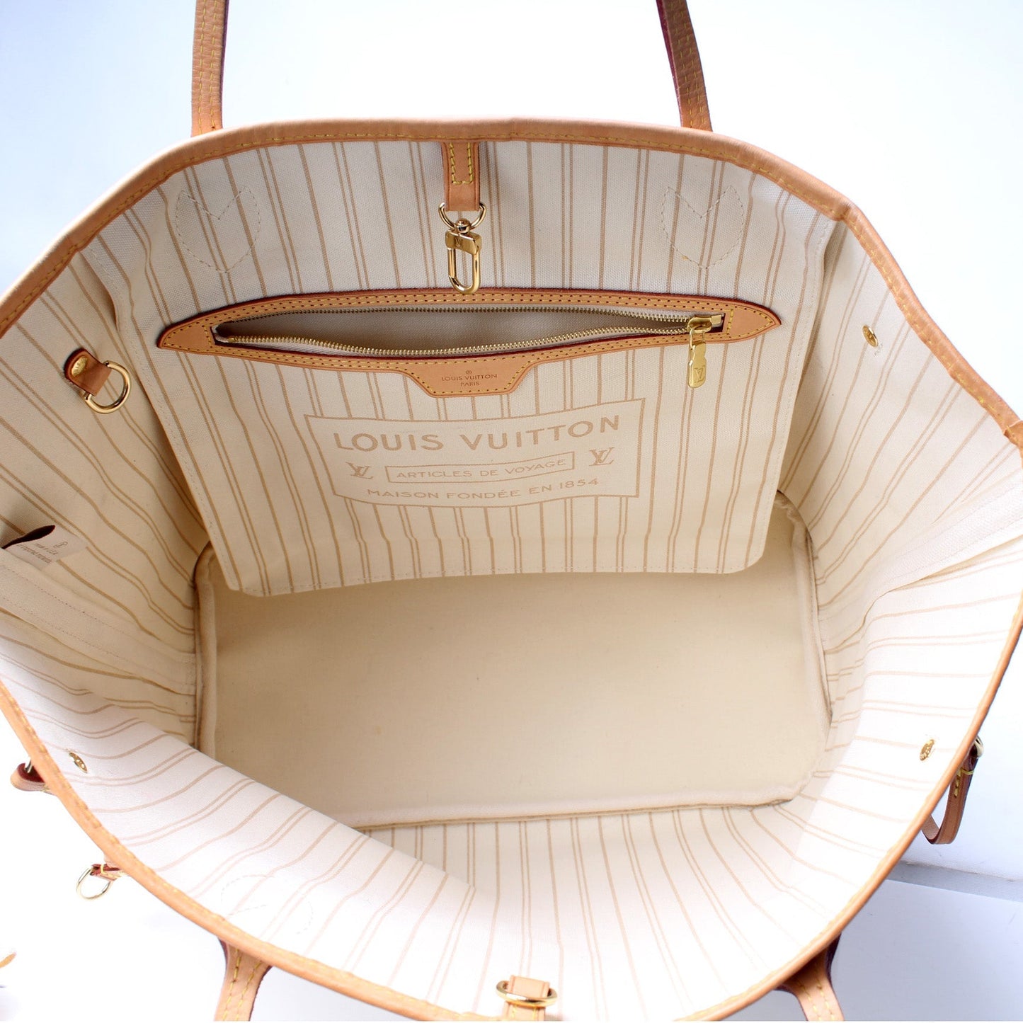 Louis Vuitton Neverfull MM Damier Azur