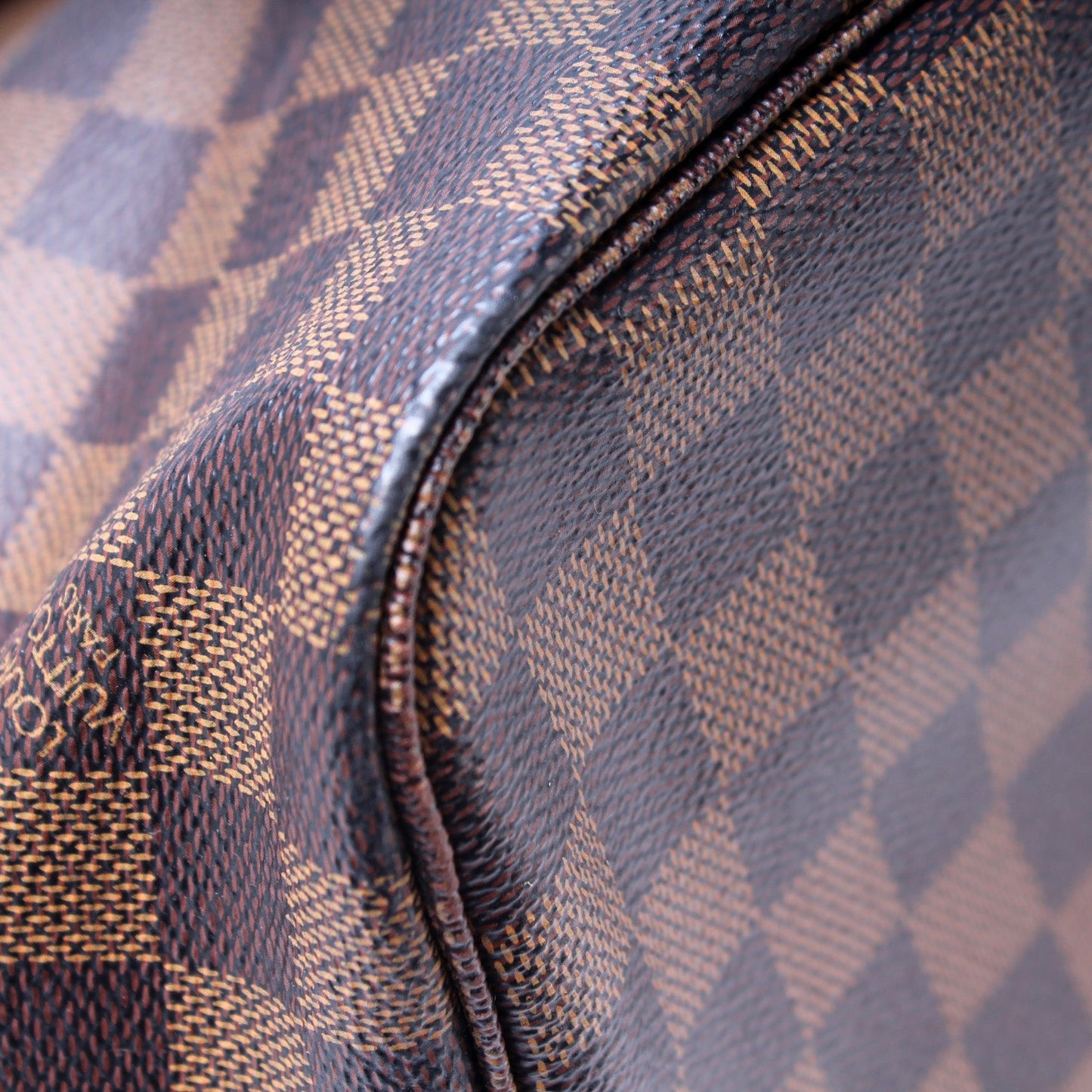 Louis Vuitton Neverfull MM W/ Wallet Damier Ebene