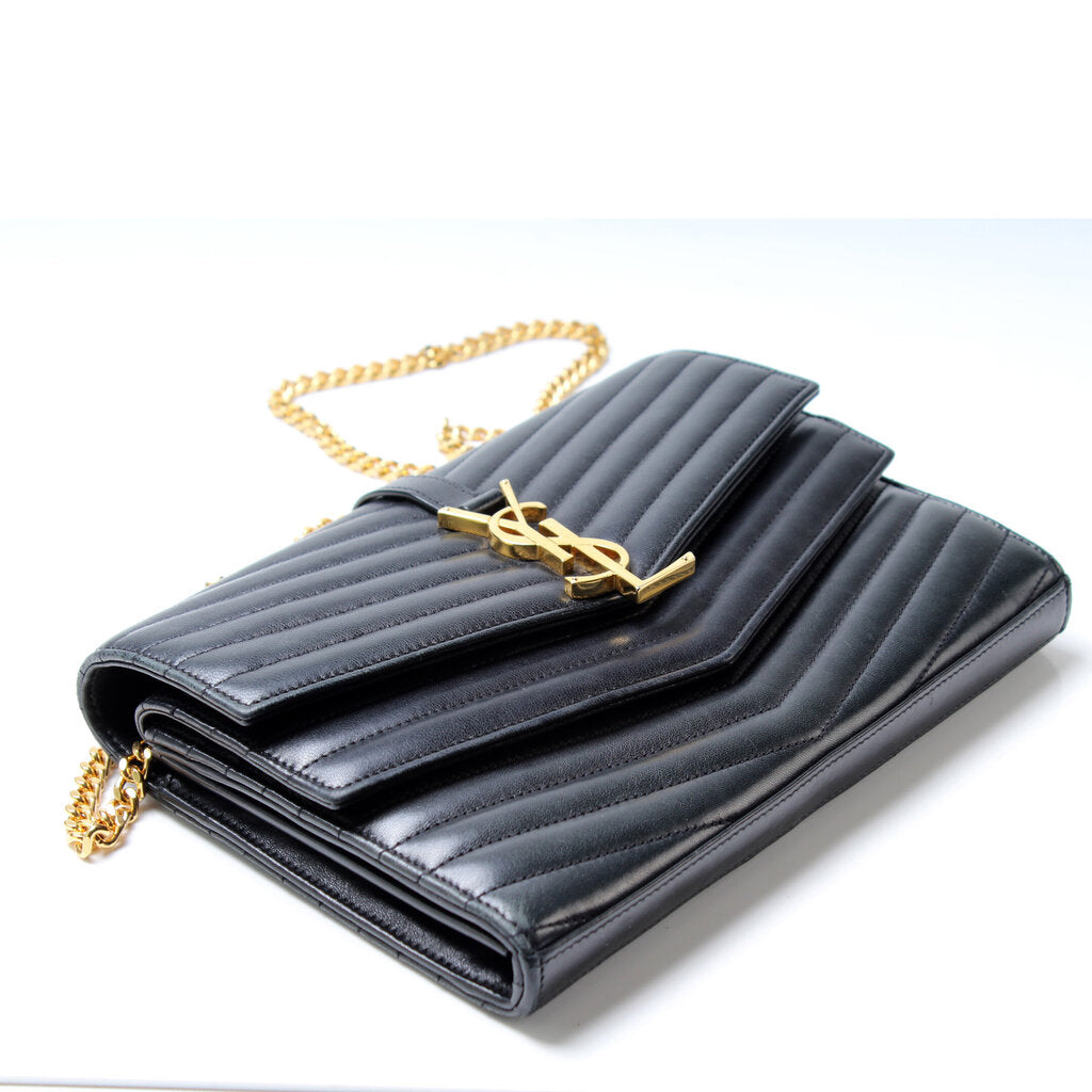 Saint Laurent Sulpice Chain Wallet Bag