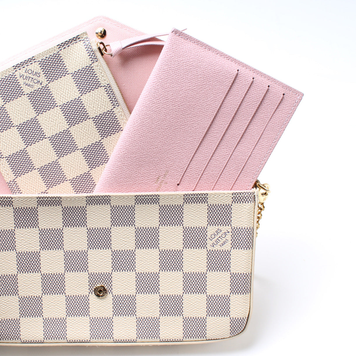 Louis Vuitton Pochette Felicie Damier Azur