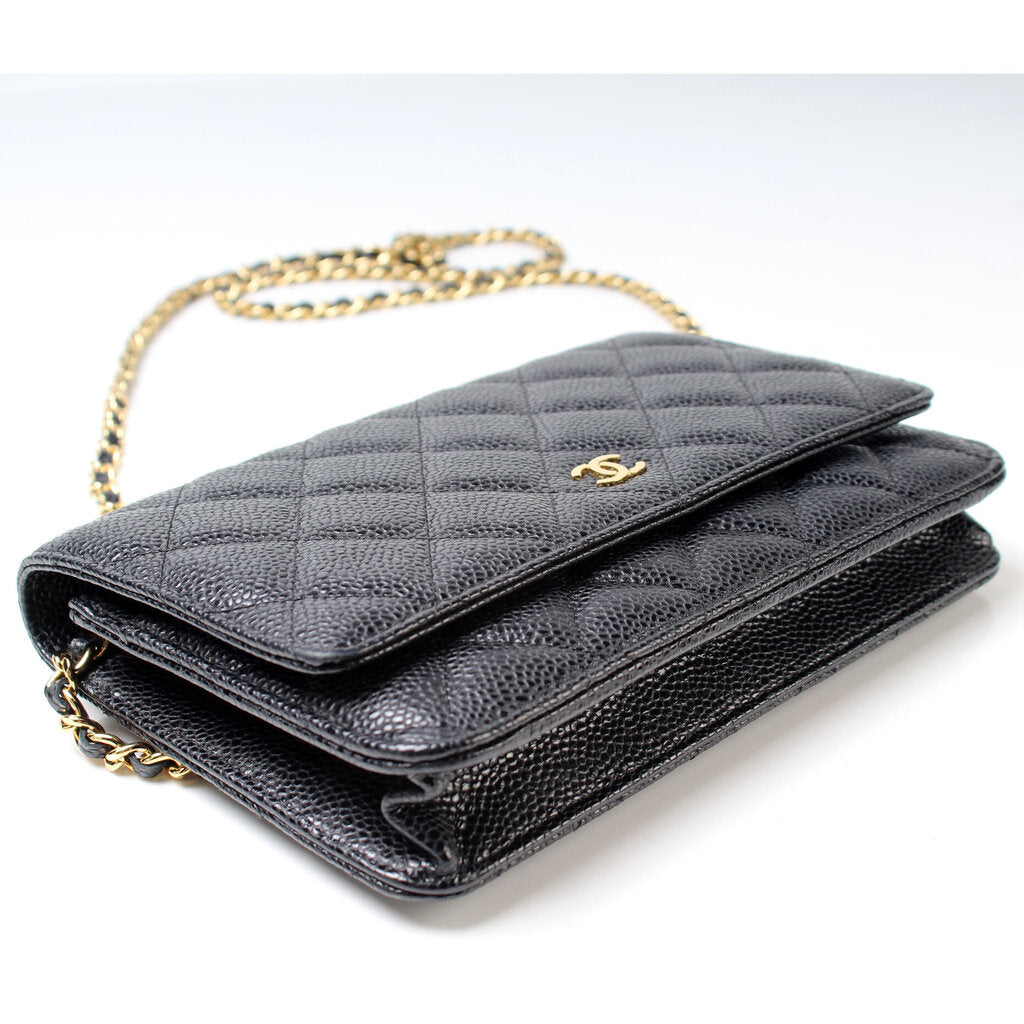 Chanel WOC Classic Quilted Caviar 19M Bag