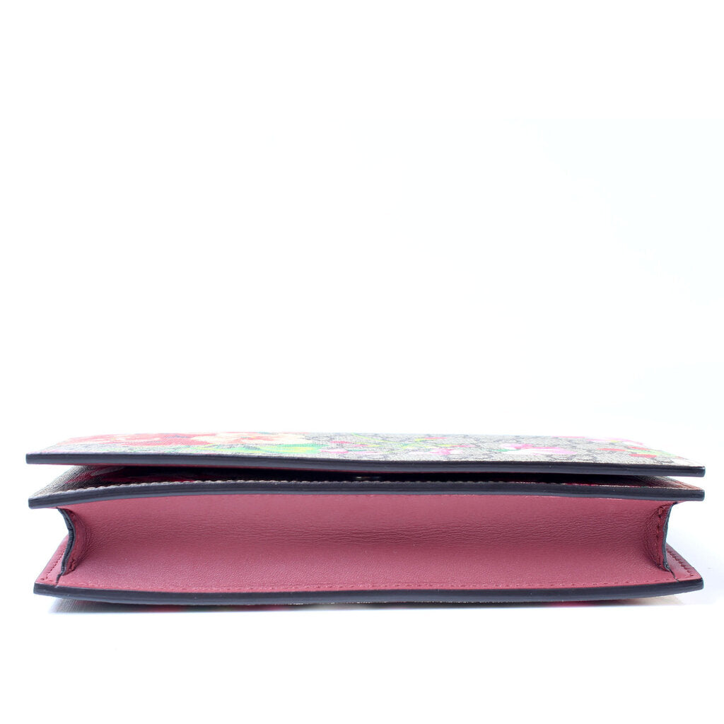 Gucci 402724 Blooms Chain Wallet Bag