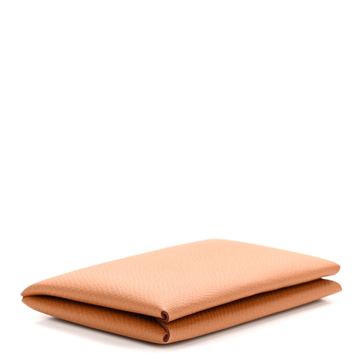 Hermes Epsom Calvi Card Case Gold