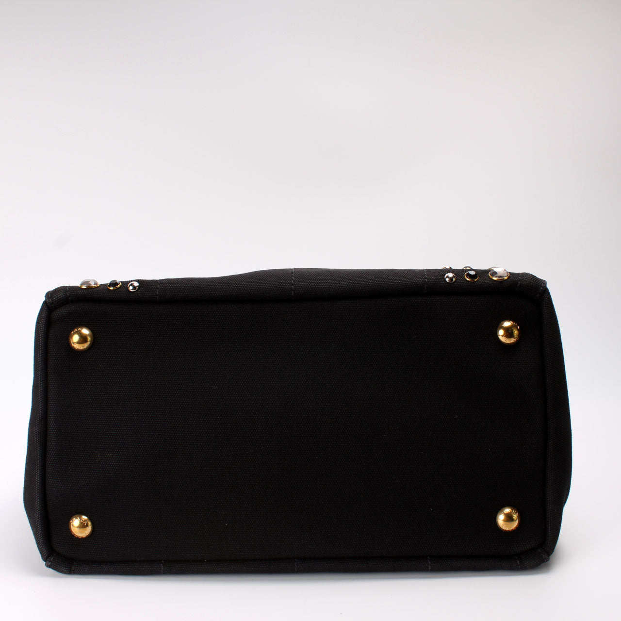 Prada Canapa Canvas Small Tote Bag