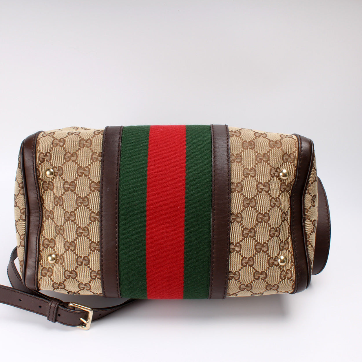 Gucci 247205 Boston Canvas Bag