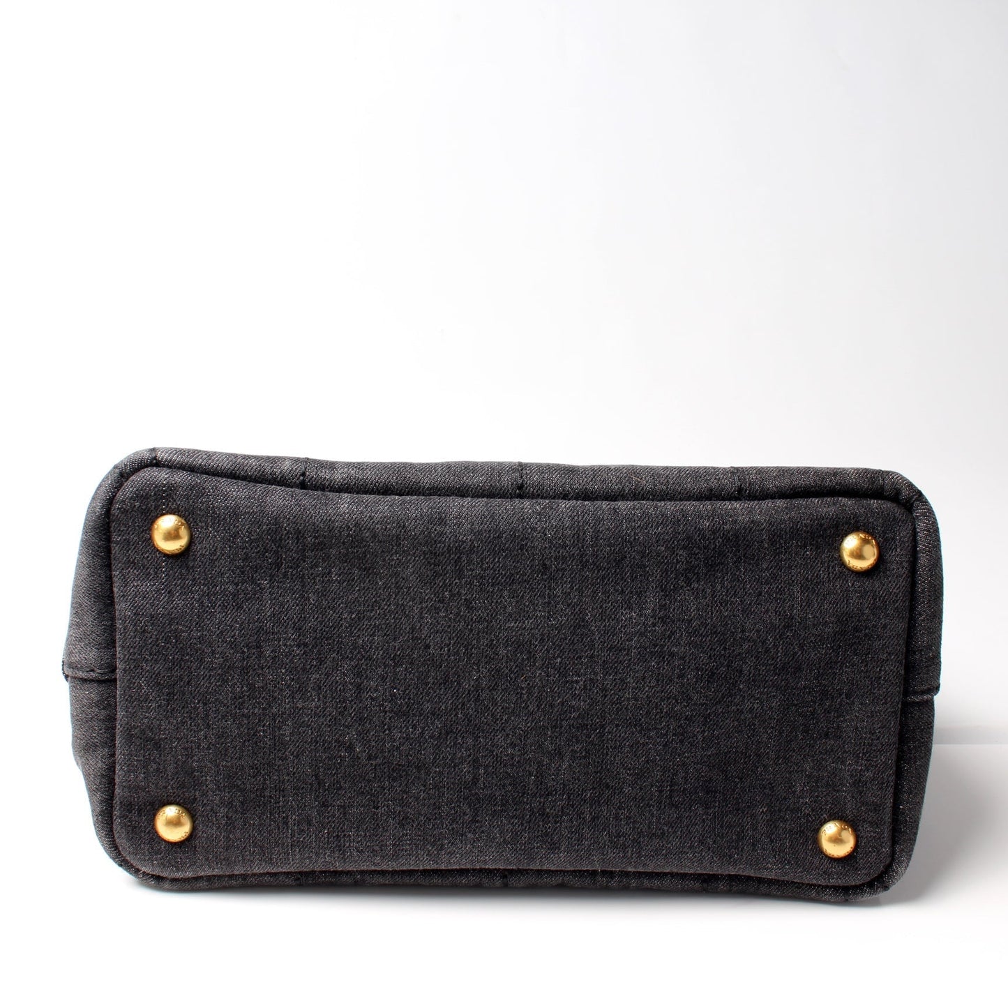 Prada Canapa Canvas Small Tote Bag