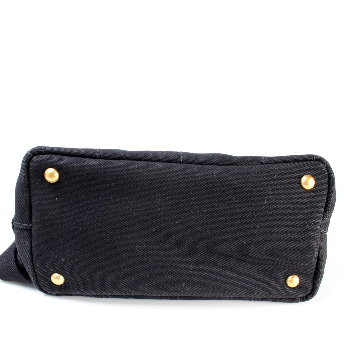 Prada Canapa Canvas Small Tote Bag