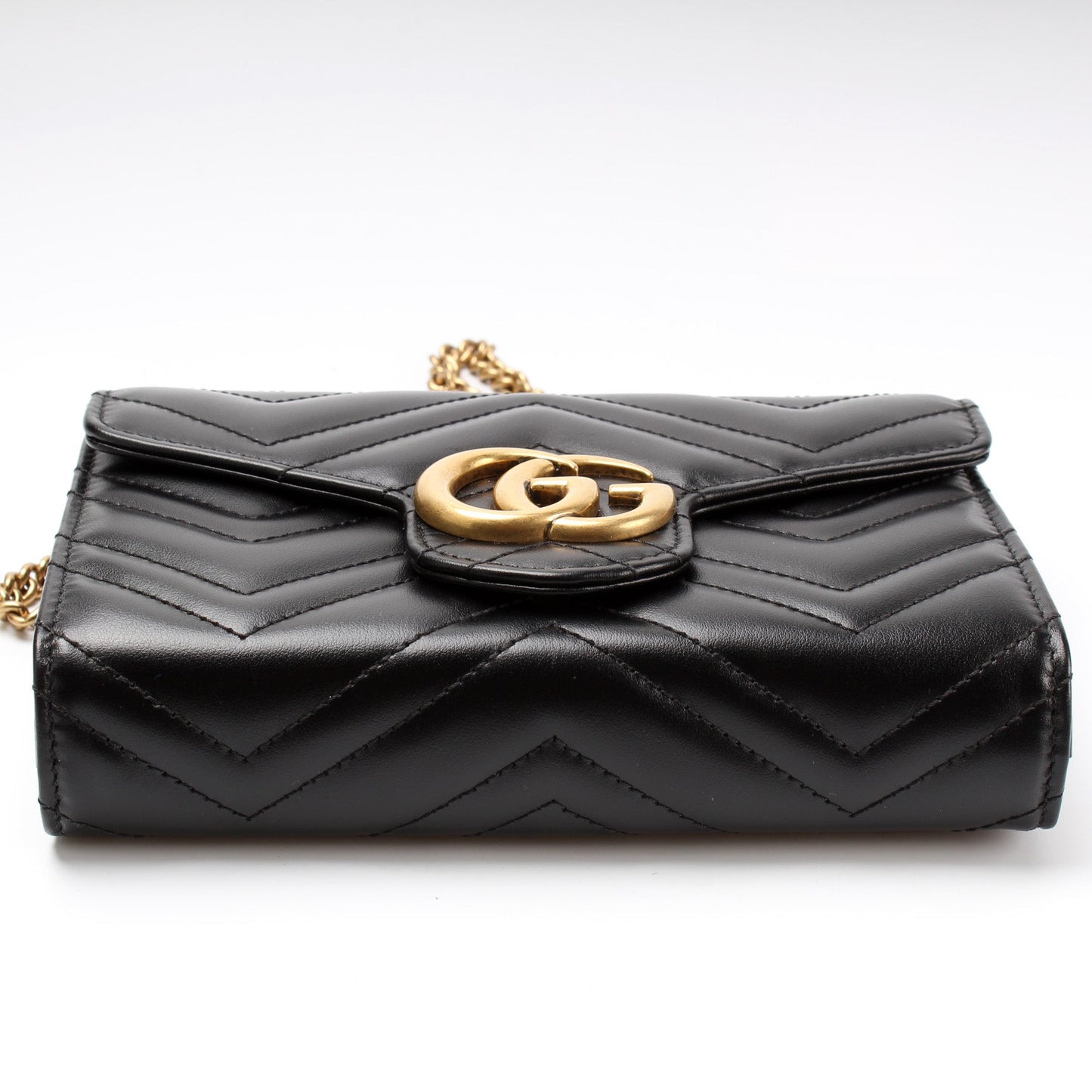 Gucci 474575 Marmont Chain Wallet Bag