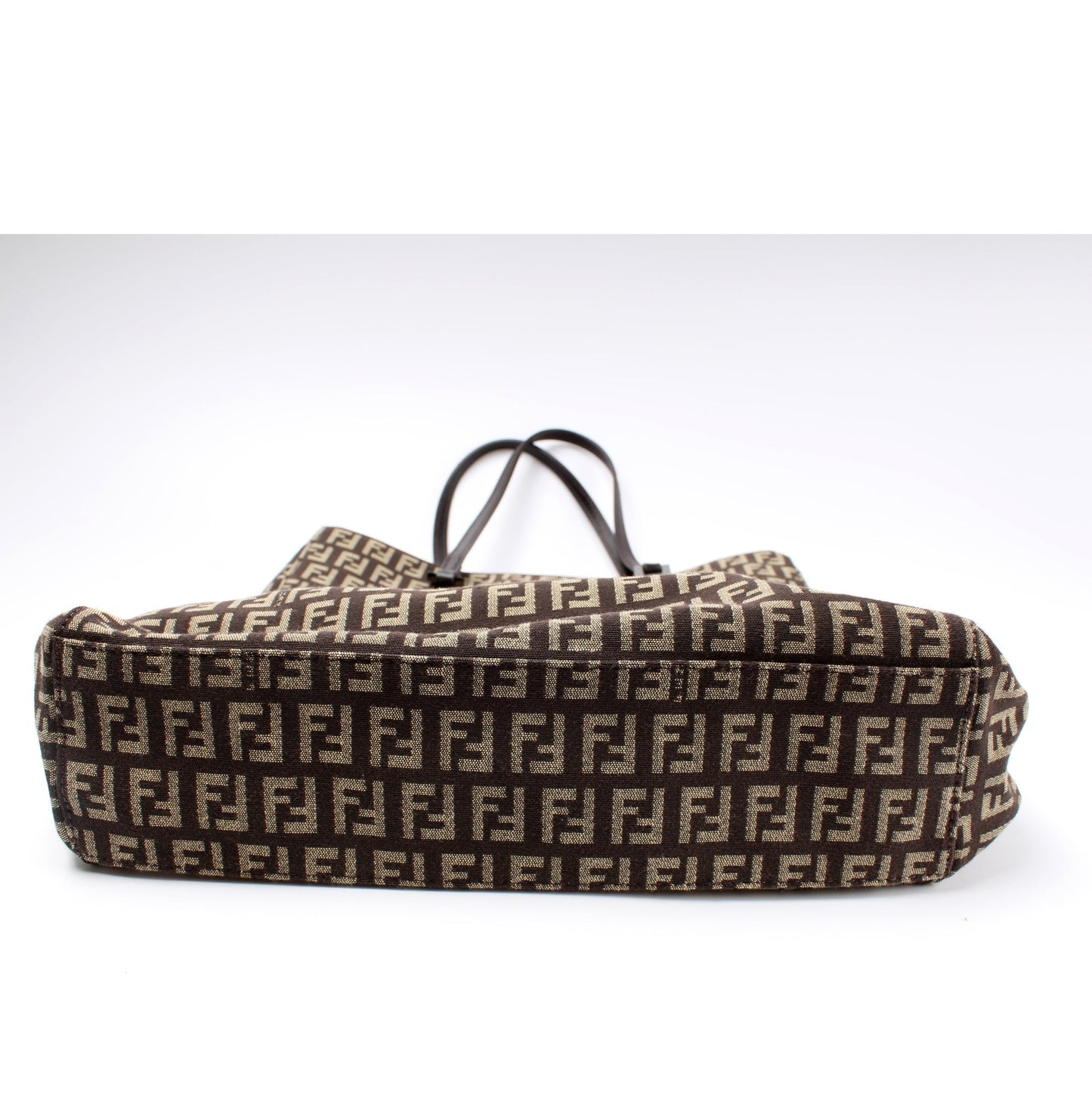 Fendi 8BH067 Zucchino Vert Shopping Tote Bag