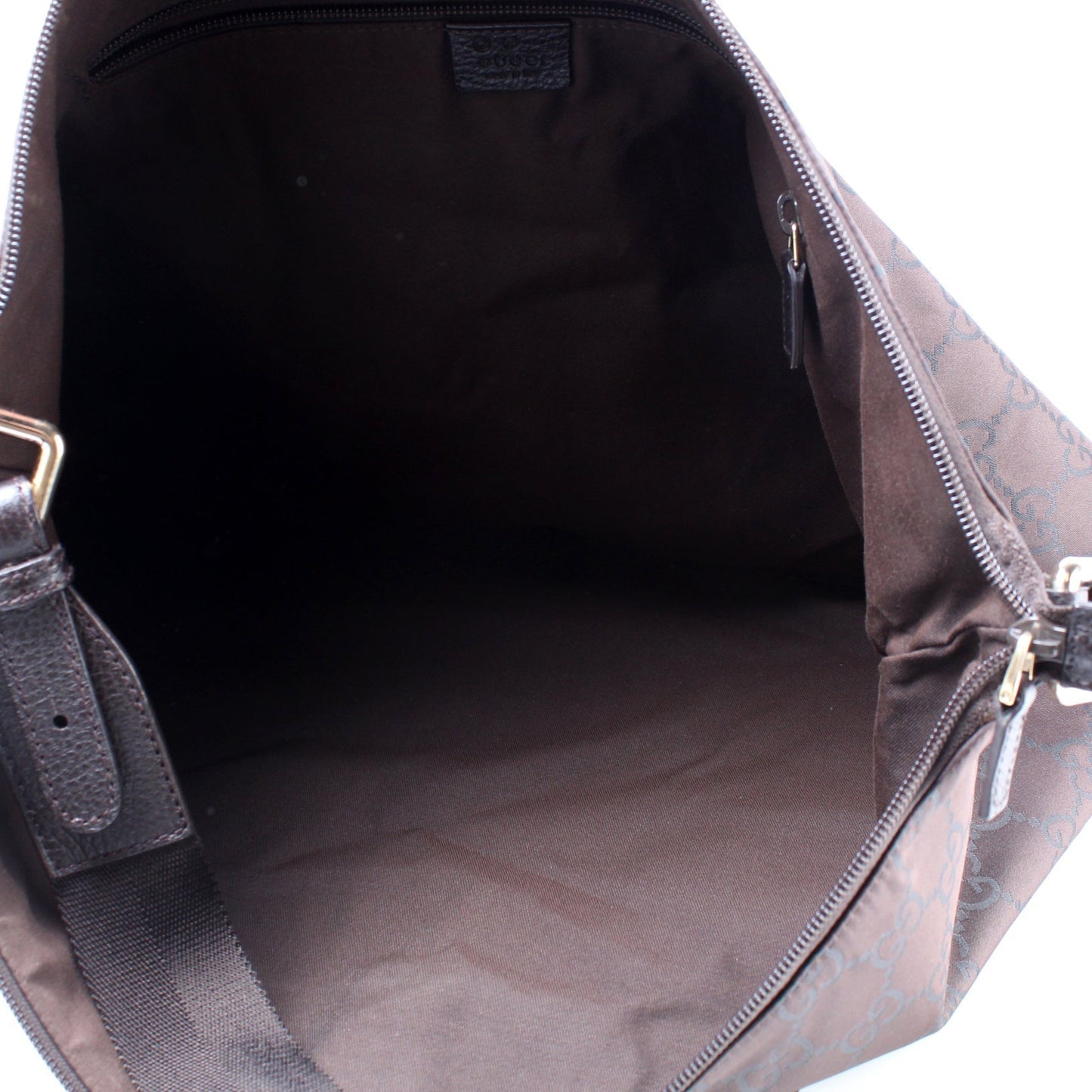 Gucci 190628 GG Nylon Messenger Bag