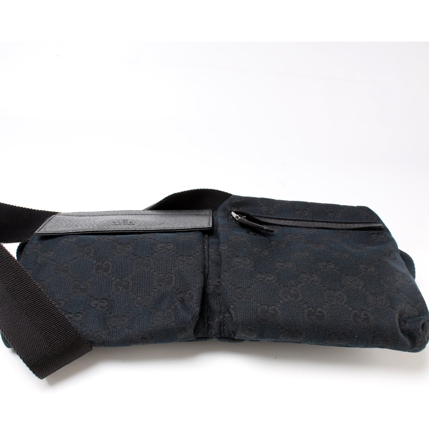 Gucci 28566 GG Canvas Waist Bag