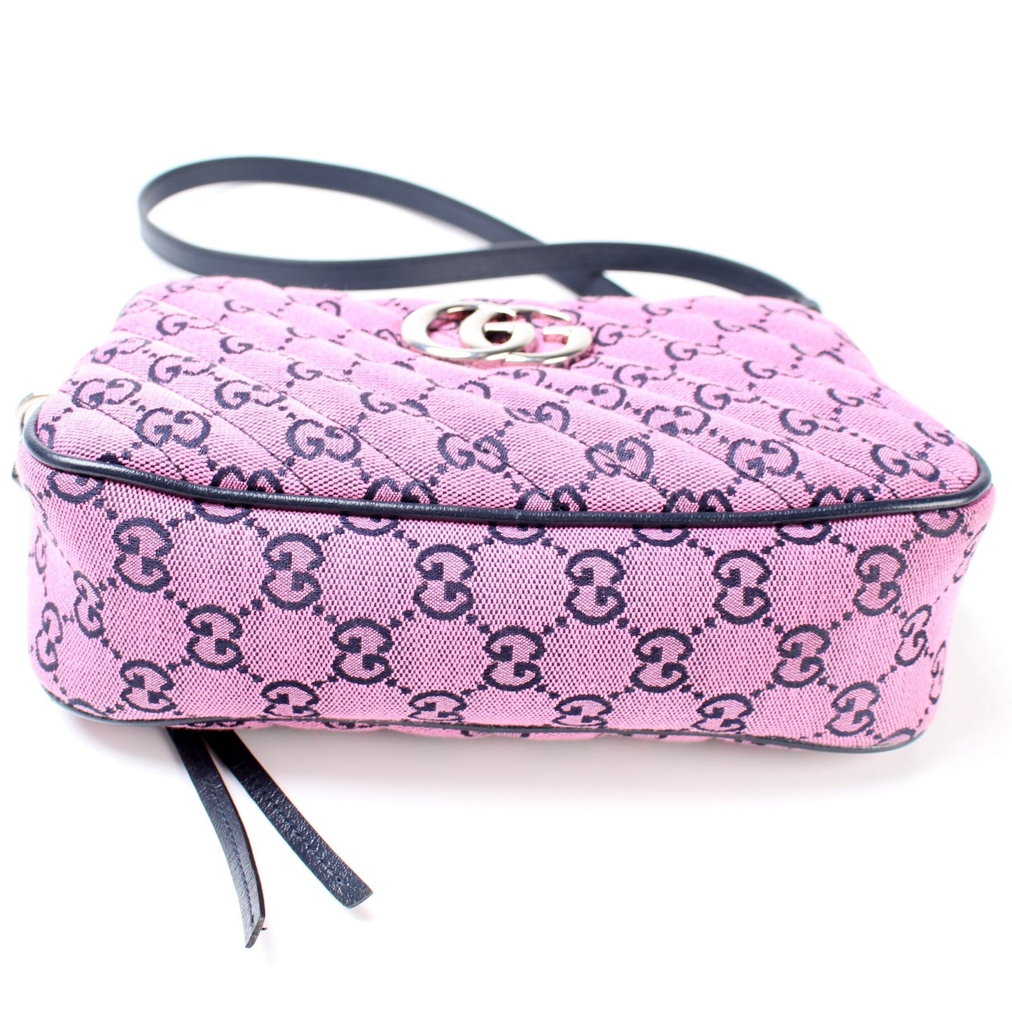Gucci 447632 GG Marmont Small Canvas Camera Bag